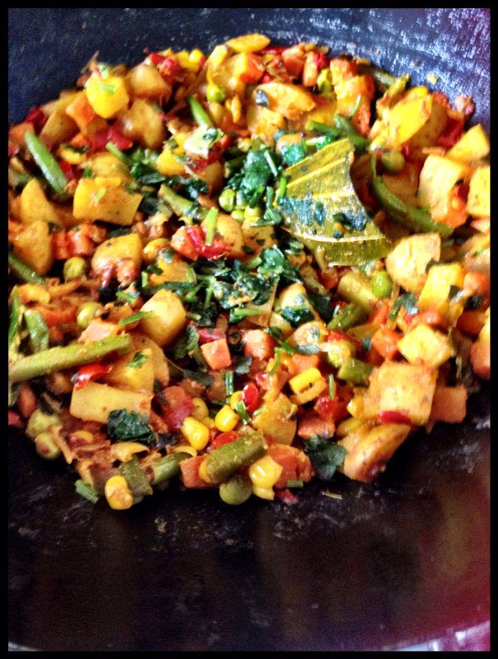 Shobji Bhaji (Vegetable Stir Fry)